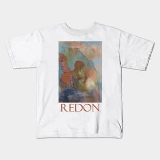 Pegasus by Odilon Redon Kids T-Shirt